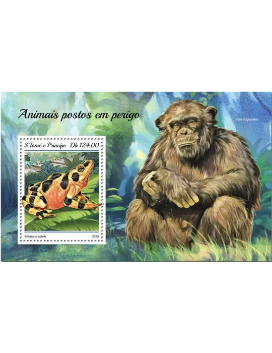 n° 1158 - Timbre SAINT-THOMAS ET PRINCE Blocs et feuillets