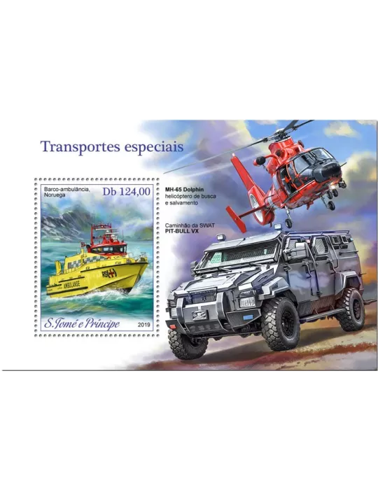 n° 1316 - Timbre SAINT-THOMAS ET PRINCE Blocs et feuillets