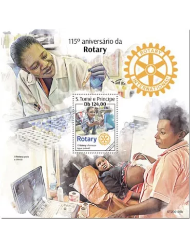 n° 1338  - Timbre SAINT-THOMAS ET PRINCE Blocs et feuillets