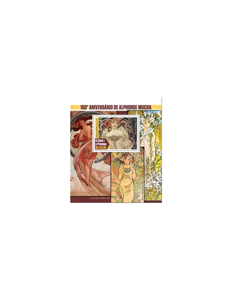 n° 1387  - Timbre SAINT-THOMAS ET PRINCE Blocs et feuillets