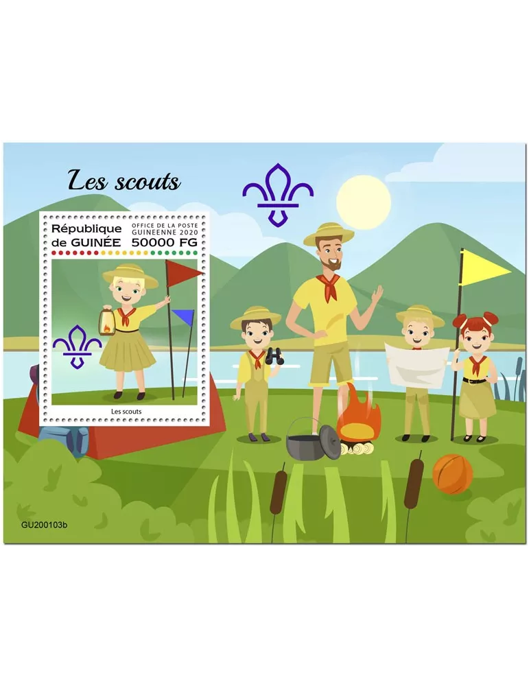 n° 2496  - Timbre GUINEE Blocs et feuillets