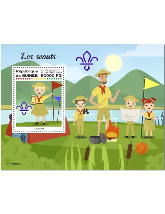n° 2496  - Timbre GUINEE Blocs et feuillets