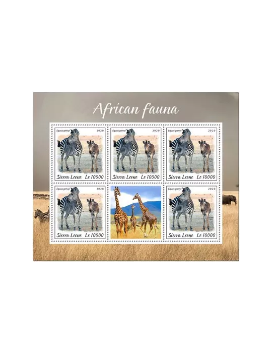 n° F9676/F9678  - Timbre SIERRA LEONE Poste