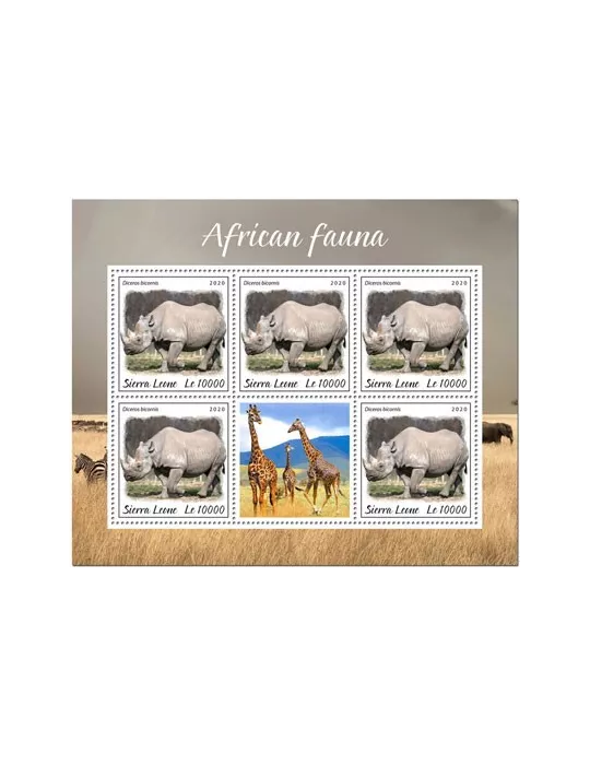 n° F9676/F9678  - Timbre SIERRA LEONE Poste