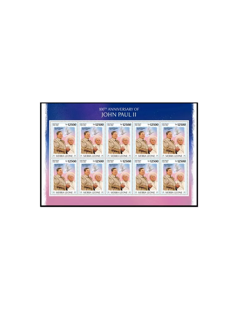 n° F9717/F9720  - Timbre SIERRA LEONE Poste