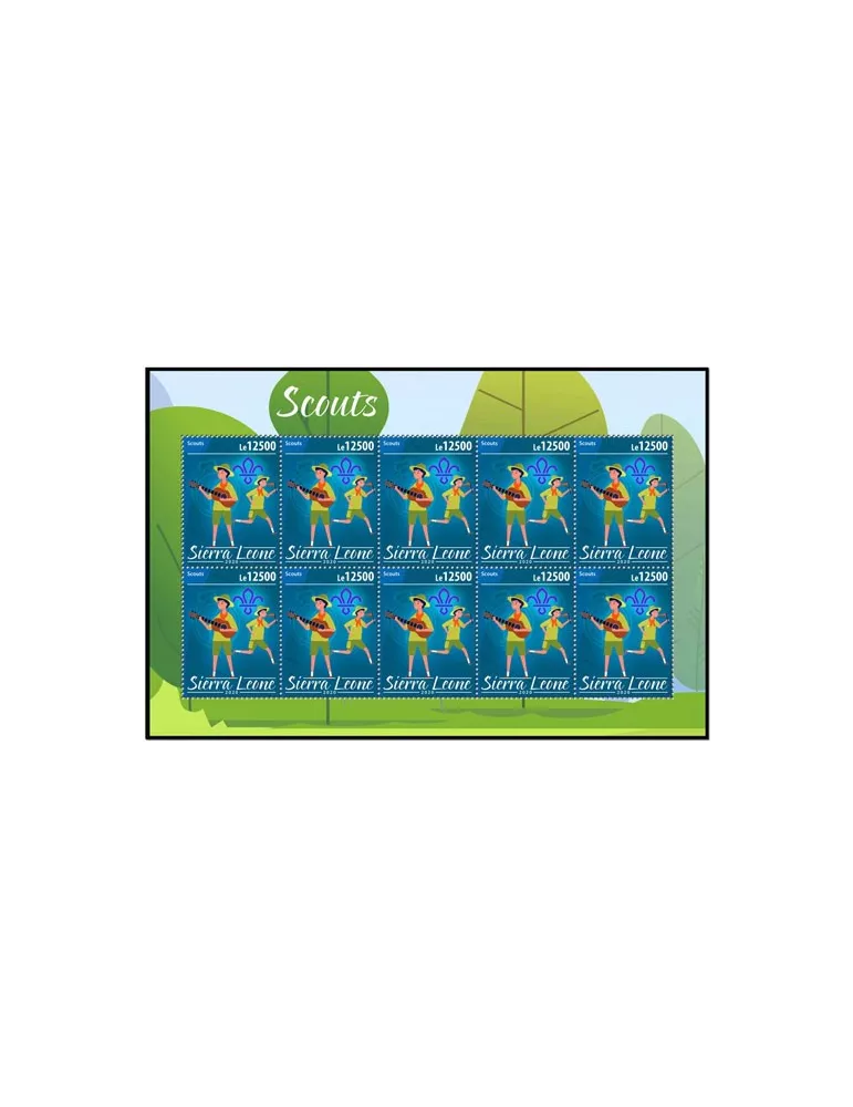 n° F9741/F9744  - Timbre SIERRA LEONE Poste