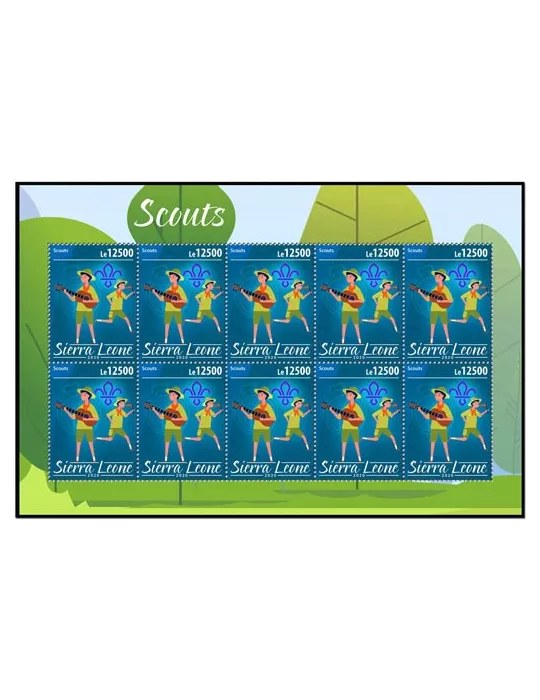 n° F9741/F9744  - Timbre SIERRA LEONE Poste