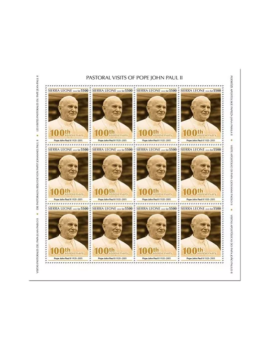 n° F9769/F9772  - Timbre SIERRA LEONE Poste