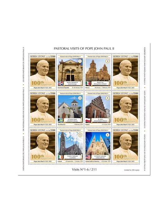 n° F9769A  - Timbre SIERRA LEONE Poste