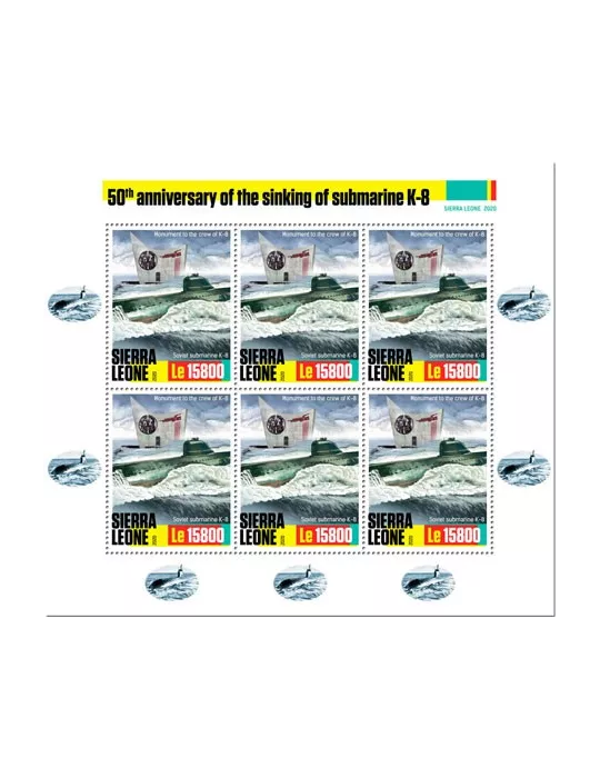 n° F9796/F9798  - Timbre SIERRA LEONE Poste