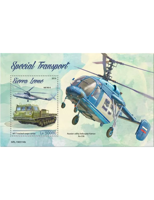 n° 1680 - Timbre SIERRA LEONE Blocs et feuillets