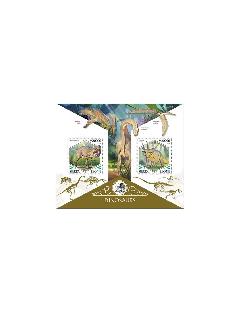 n° 1882  - Timbre SIERRA LEONE Blocs et feuillets