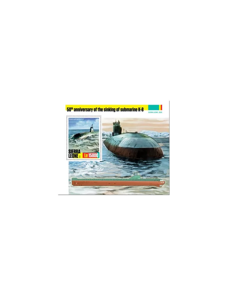 n° 1918/1920  - Timbre SIERRA LEONE Blocs et feuillets