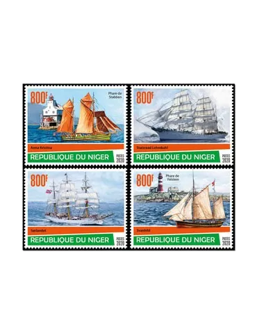 n° F5731/F5734  - Timbre NIGER Poste
