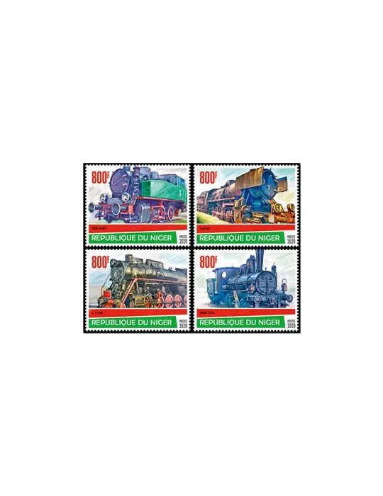 n° F5735/F5738  - Timbre NIGER Poste