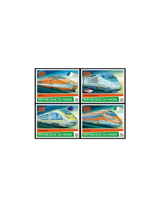 n° F5739/F5742  - Timbre NIGER Poste