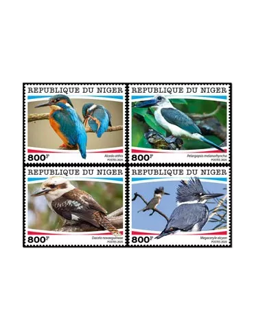 n° F5747/F5750  - Timbre NIGER Poste