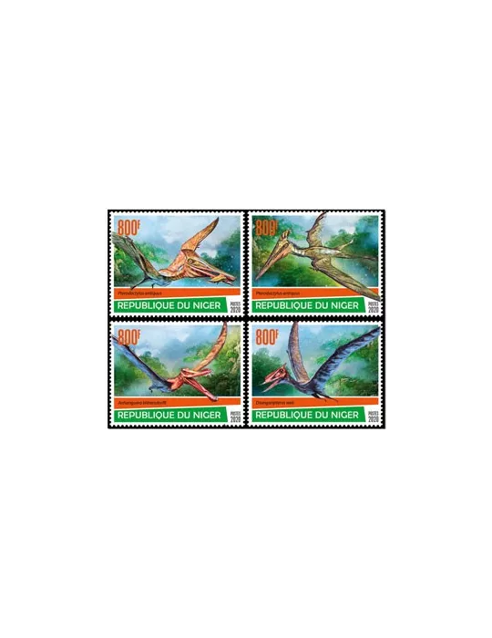 n° F5751/F5754  - Timbre NIGER Poste