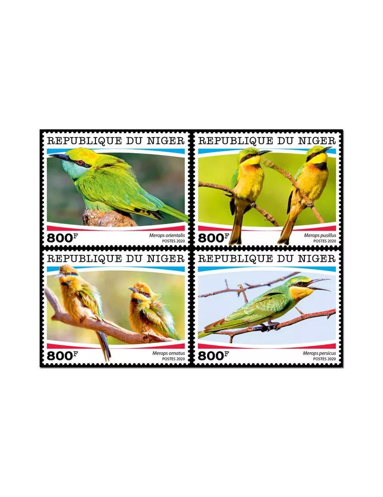 n° F5763/F5766  - Timbre NIGER Poste