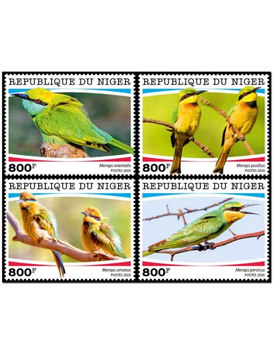 n° F5763/F5766  - Timbre NIGER Poste