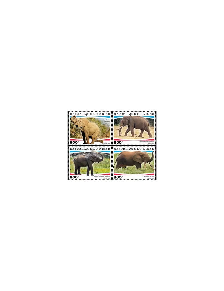n° F5775/F5778  - Timbre NIGER Poste