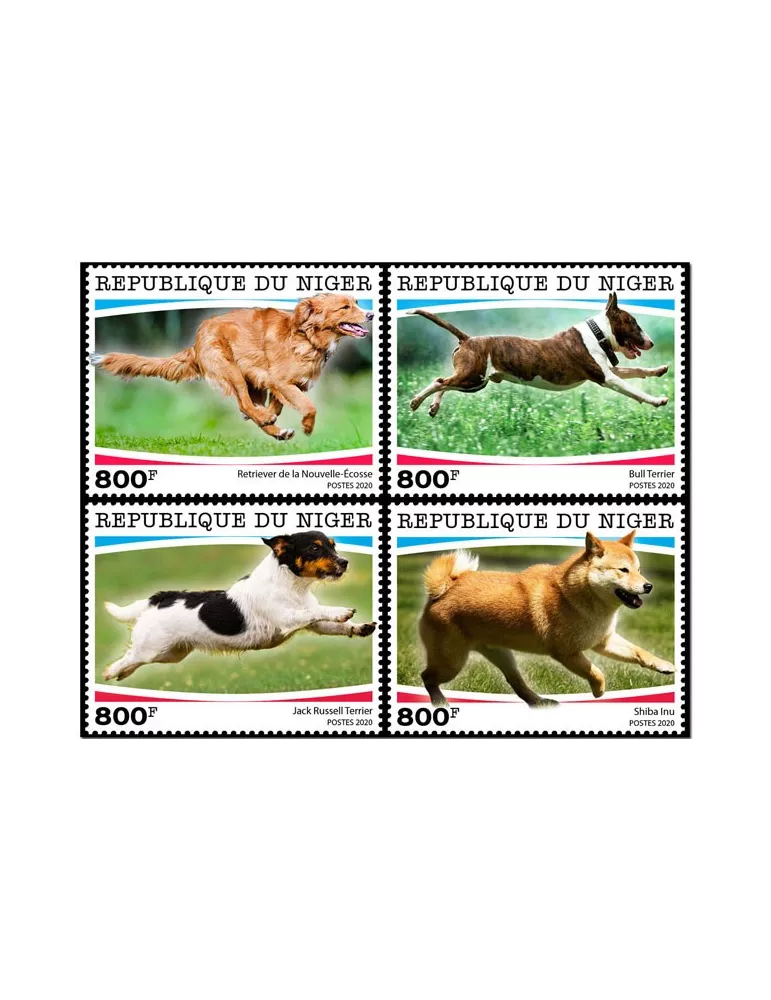 n° F5787/F5790  - Timbre NIGER Poste