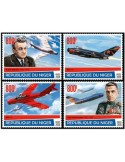 n° F5791/F5794  - Timbre NIGER Poste