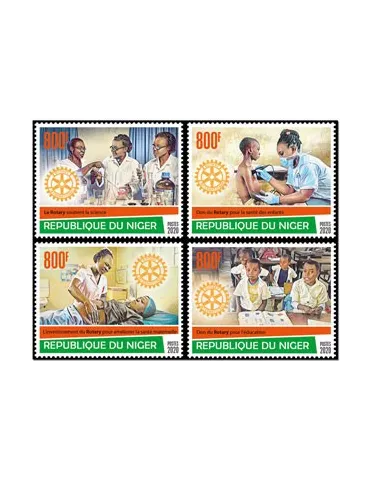 n° F5795/F5798  - Timbre NIGER Poste