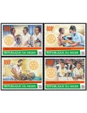 n° F5795/F5798  - Timbre NIGER Poste