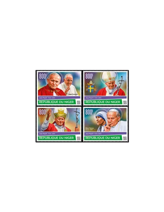 n° F5815/F5818  - Timbre NIGER Poste