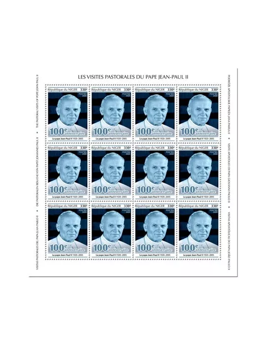 n° F5939/F5942  - Timbre NIGER Poste
