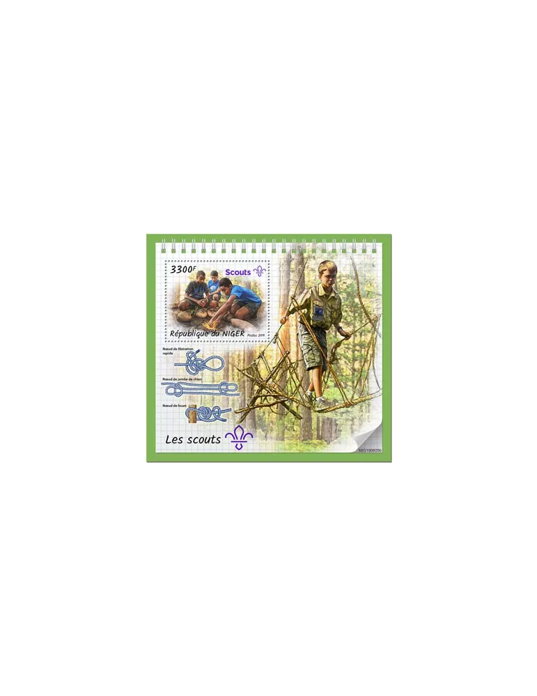 n° 1123 - Timbre NIGER Blocs et feuillets