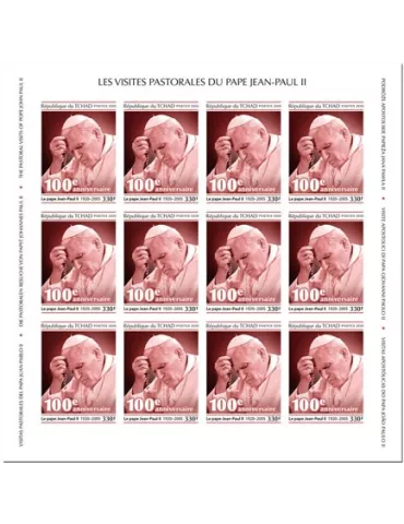 n° F2469/F2472  - Timbre TCHAD Poste