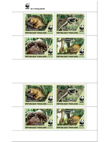 n° F7562 - Timbre TOGO Poste
