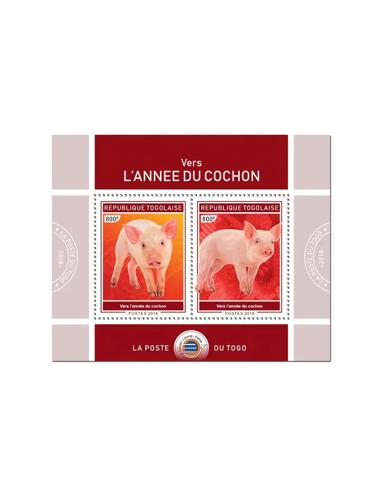 n° 1478 - Timbre TOGO Blocs et feuillets