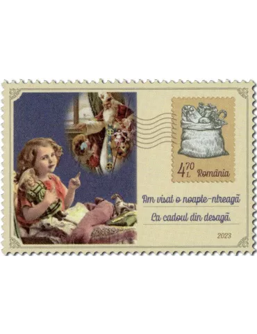 n° 7093/7096 - Timbre ROUMANIE Poste 2