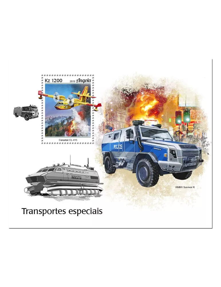 n° 199  - Timbre ANGOLA Blocs et feuillets