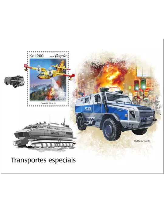 n° 199  - Timbre ANGOLA Blocs et feuillets