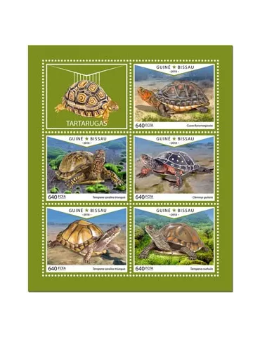 n° 7642/7646 - Timbre GUINEE-BISSAU Poste