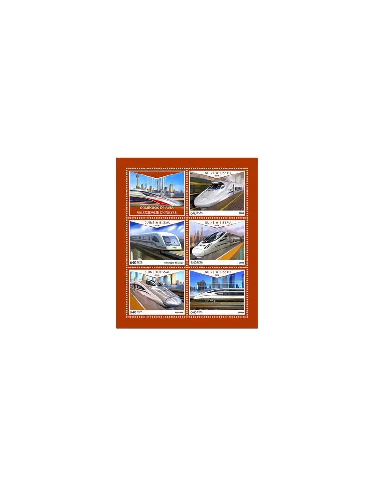 n° 7657/7661 - Timbre GUINEE-BISSAU Poste