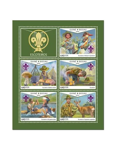 n° 7667/7671 - Timbre GUINEE-BISSAU Poste