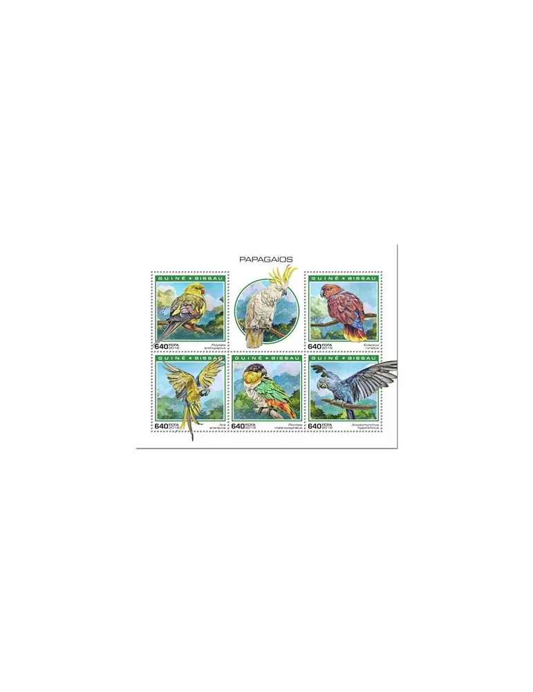 n° 7952/7956 - Timbre GUINEE-BISSAU Poste