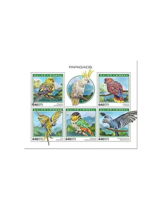 n° 7952/7956 - Timbre GUINEE-BISSAU Poste