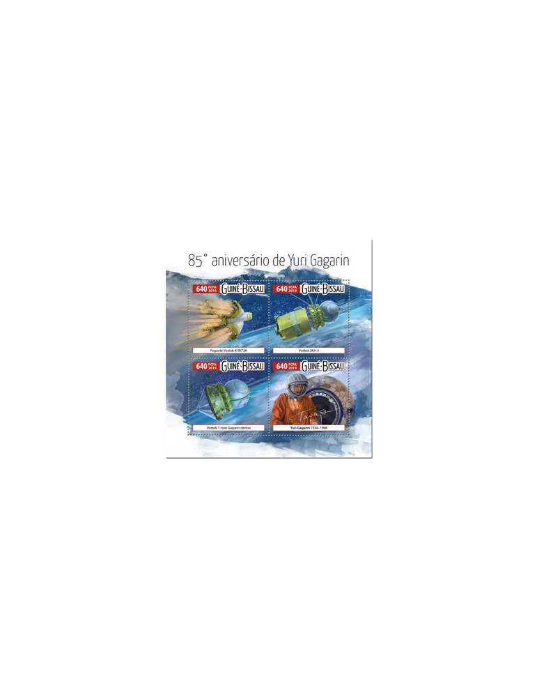n° 8039/8042 - Timbre GUINEE-BISSAU Poste