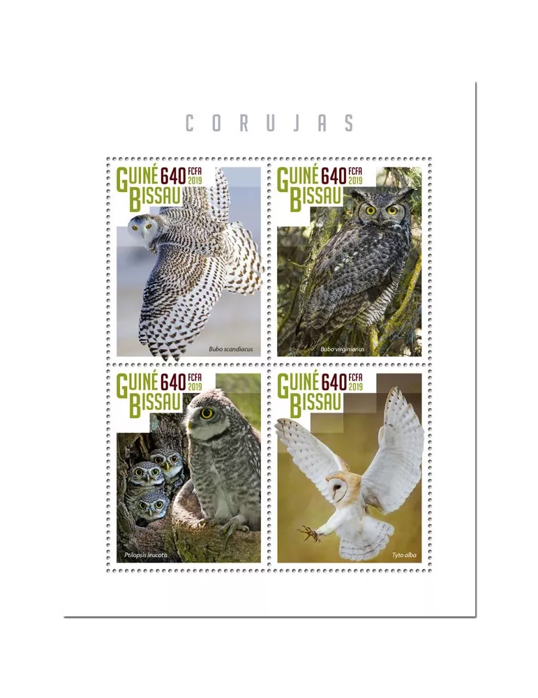 n° 8055/8058 - Timbre GUINEE-BISSAU Poste