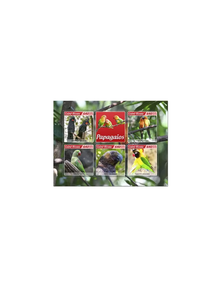 n° 8236/8240 - Timbre GUINEE-BISSAU Poste