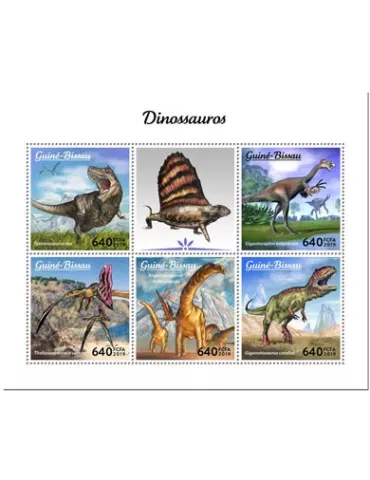 n° 8256/8260 - Timbre GUINEE-BISSAU Poste