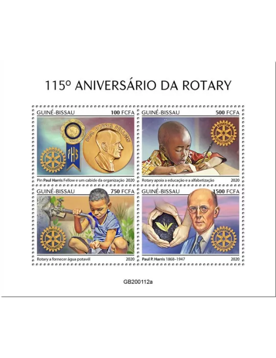 n° 8513/8516  - Timbre GUINEE-BISSAU Poste