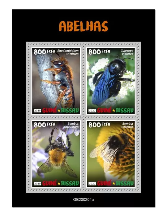 n° 8551/8554  - Timbre GUINEE-BISSAU Poste