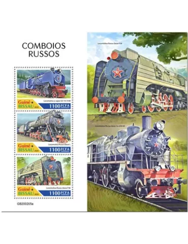 n° 8555/8557  - Timbre GUINEE-BISSAU Poste